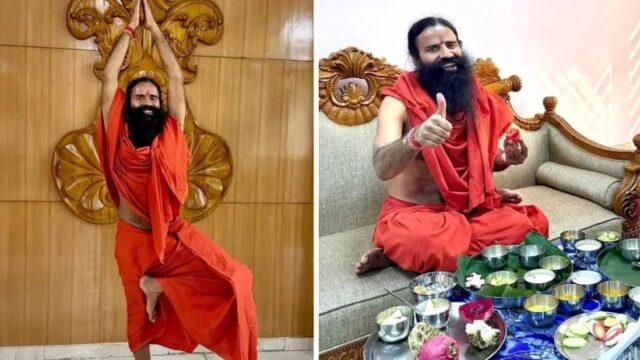 No disease for 50 years, hair still black, Baba Ramdev eats 3 vegetables